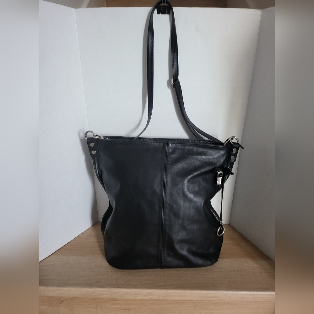 Gianni Conti Genuine Leather Crossbody Bag.